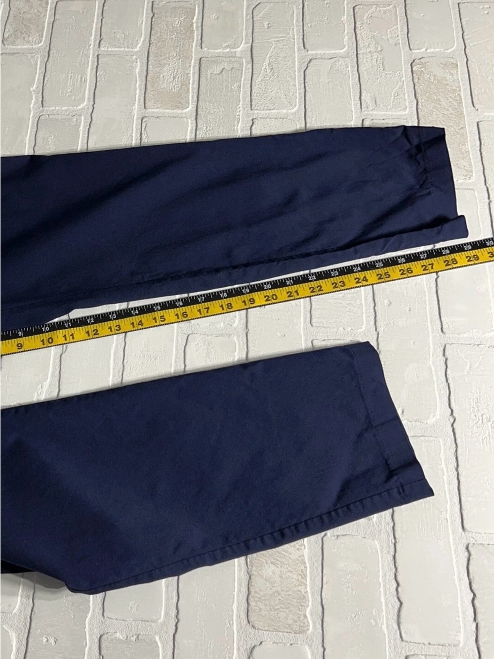 Women’s Chicos navy pull on pants. Size 3/16. Measurements in photos. - Picture 8 of 10